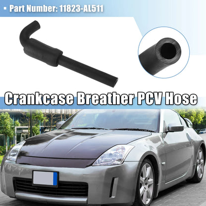 Crankcase Breather PCV Hose for Nissan 350Z (2003-2007) Black