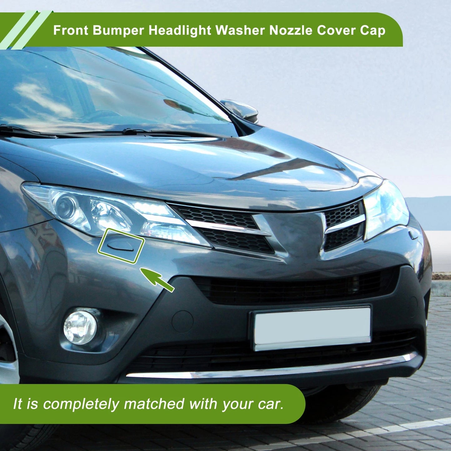 Front Right Washer Nozzle Cover for Toyota Rav4 (2010-2012)
