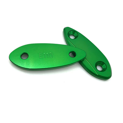 Rearview Mirror Block Off Plates for Kawasaki ZX6R (2009-2015)
