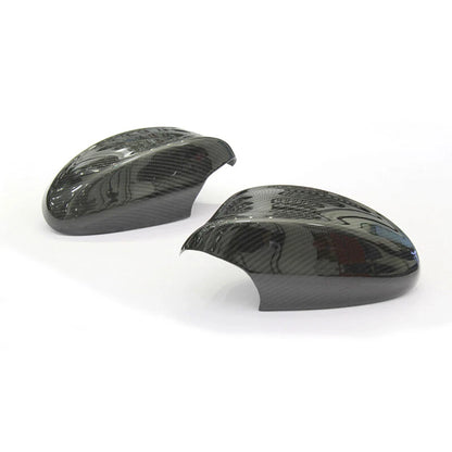 Real Carbon Fiber Wing Side Mirror Cover Caps Trim fit For BMW 3 E90 2009-2012
