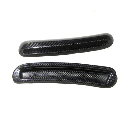 Carbon Fiber Hood Air Vent Cowl Scoop Cover for Mini Cooper S R52 R53