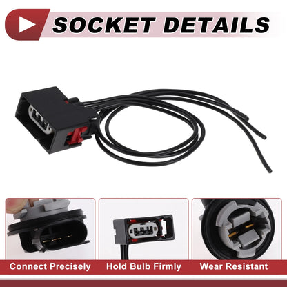 Tail Light Turn Signal Lamp Socket Wiring for Ram 1500 (2009 - 2020)