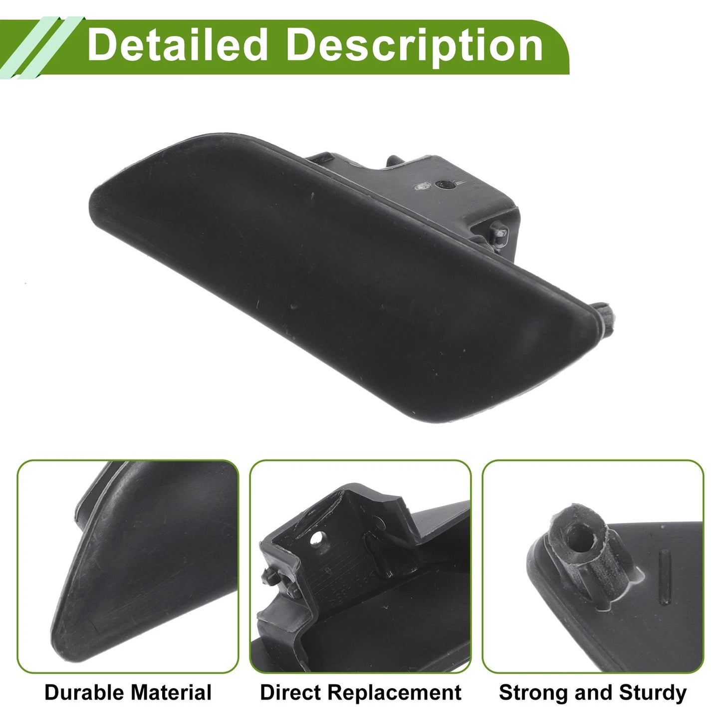 Washer Nozzle Cover for Porsche Panamera (2010-2023) - Unpainted Cap
