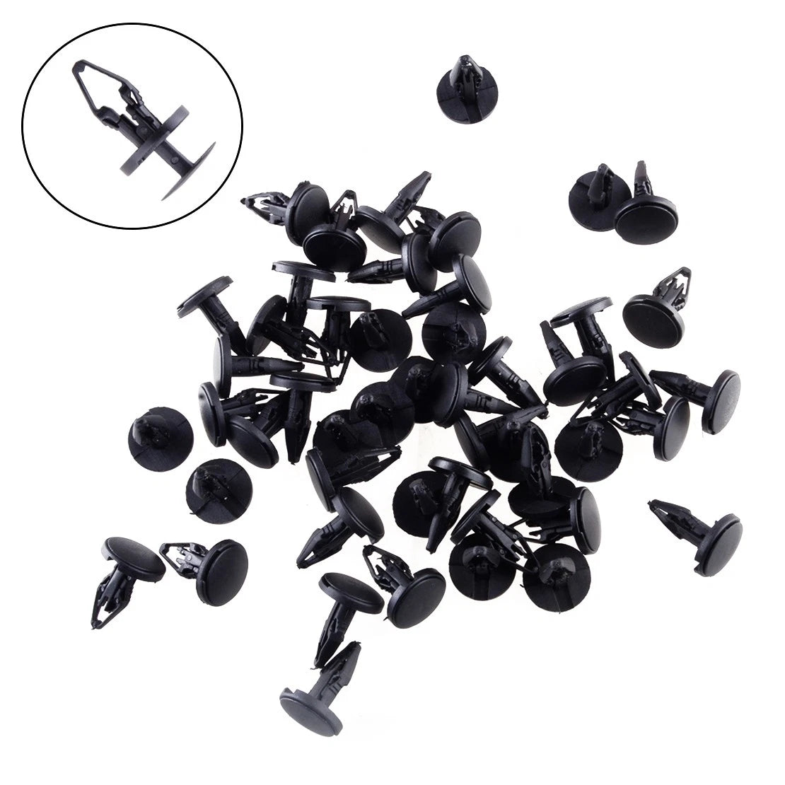 50 x Bumper Push Pin Retainer Clips for GM Ford Chrysler (Various Years)