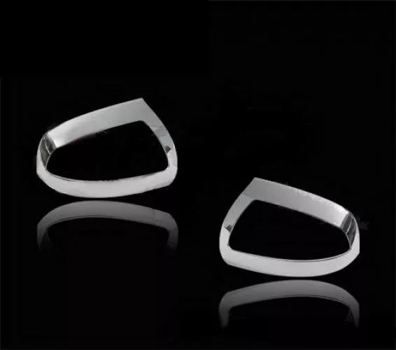 Chrome Side Door Mirror Covers for Mercedes Benz GL-Class (2009-2011)