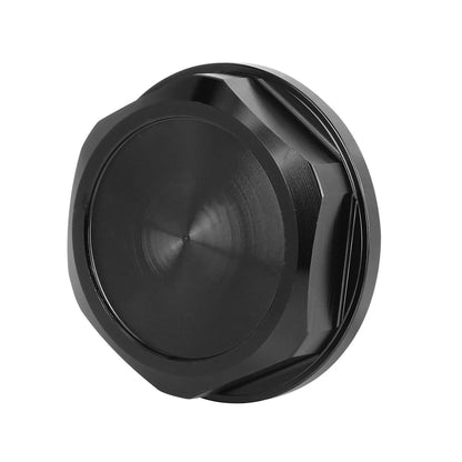 Gas Oil Filler Plug Cover Black Aluminum Alloy for Toyota