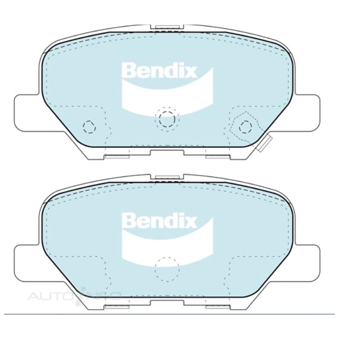 Rear Disc Brake Pads Set for Mitsubishi ASX XB XC 2012-2020