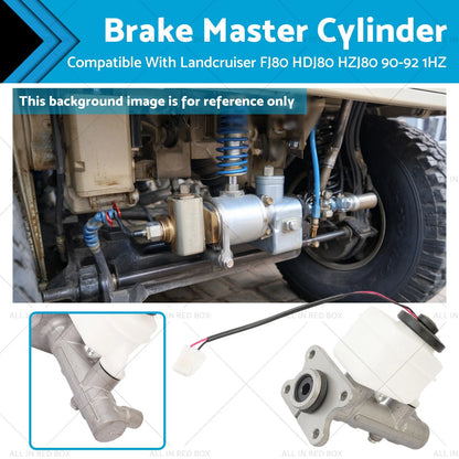 Brake Master Cylinder for Toyota Landcruiser FJ80R HDJ80R HZJ80R (90-92)