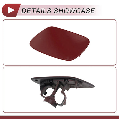 Bumper Trim Nozzle Cover Dark Red for BMW Z4 (2009-2016)