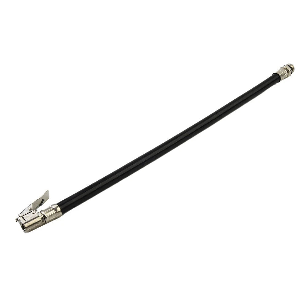 Tyre Inflator-Pressure Car Auto Tire Hose Pump Gauge Hose Connector Flexible