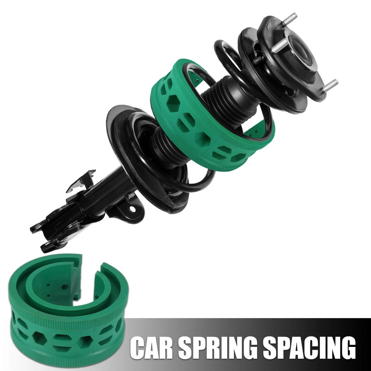 Coil Spring Rubber Buffer Green B+ Type for Ford Chevy