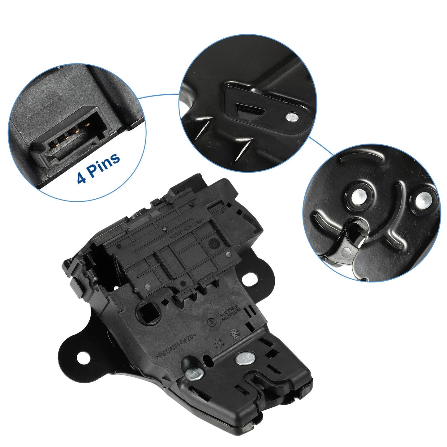 1 Pcs Rear Trunk Lock Lid Latch Actuator for Cadillac CTS (2011–2014)