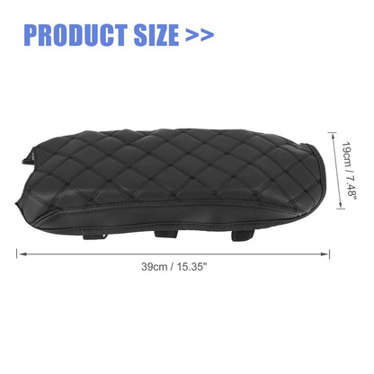 Car Center Console Lid Armrest Cover for Toyota Camry (2012-2017) Black