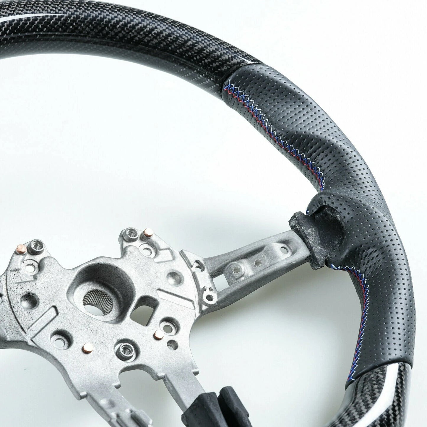 Steering Wheel Carbon Fiber Leather for BMW F80 M3 F82 M4 (2014 - )