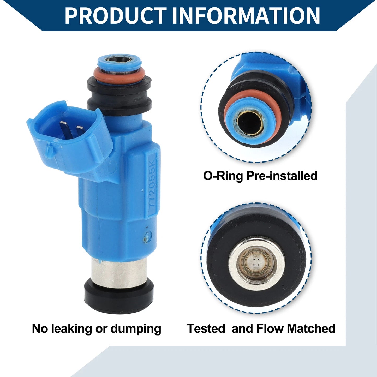 Fuel Injector 15710-78G00 for Mazda Suzuki Carry BT-50 B-2.6 (2006-2023)