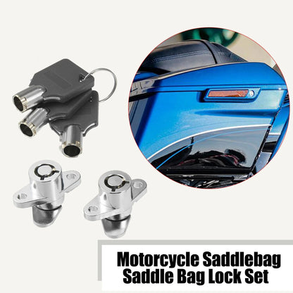 Saddlebag Lock Set for Harley Davidson Touring (1993–1993)