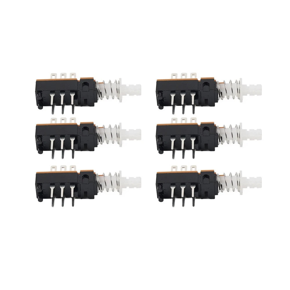 6 x Momentary Push Button Switch DPDT 2 Pole for Make & Model