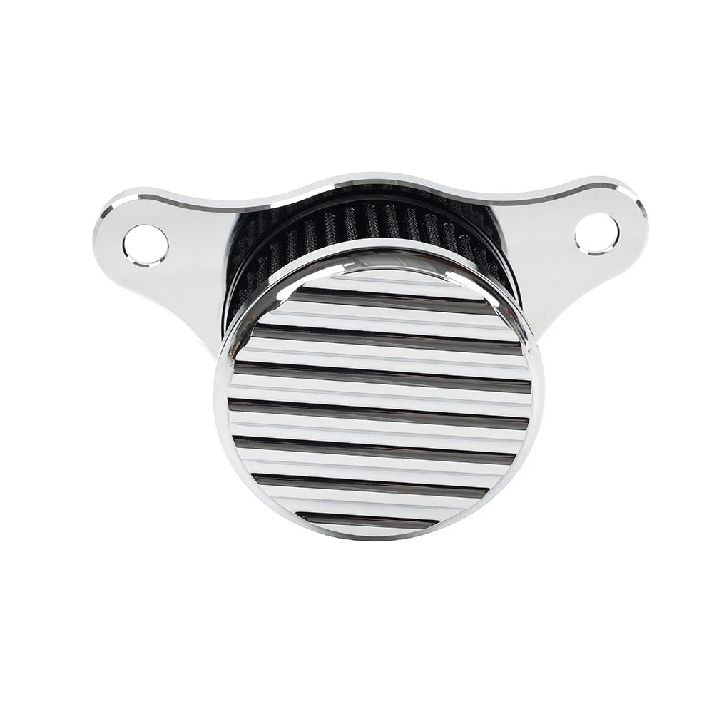 Chrome Air Cleaner Intake Filter for Harley Softail, Dyna, Touring, Road King (2000-2023)