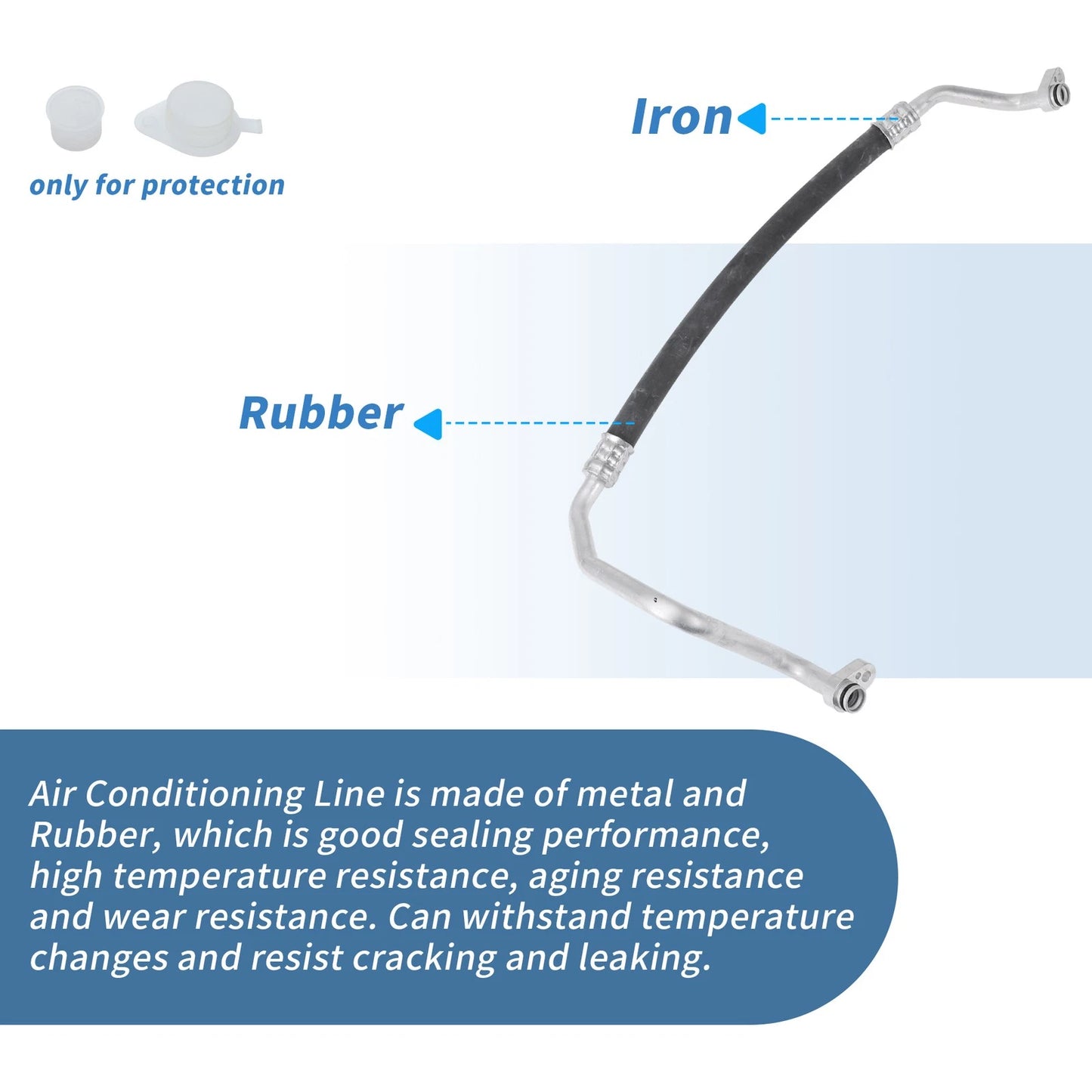A/C Refrigerant Liquid Hose for Toyota Verso (2011-2016)