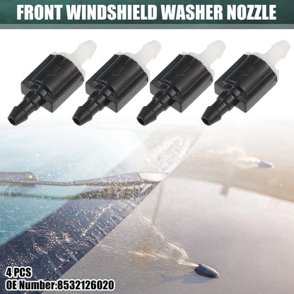 4pcs Windshield Wiper Washer Nozzles for Toyota Highlander (2001-2007)
