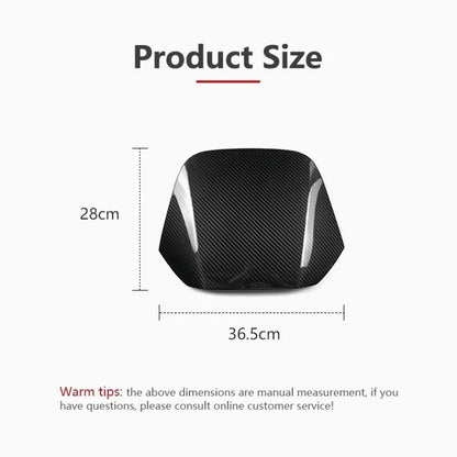 Carbon Fiber Dashboard Multimedia Upper Panel Cover Trim for Subaru WRX 2022-23