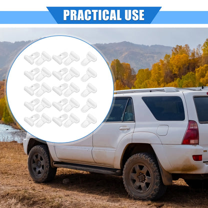 Clip 25 Pcs Car Front Fender Bumper Spoiler for Toyota 4Runner (2013–2021)