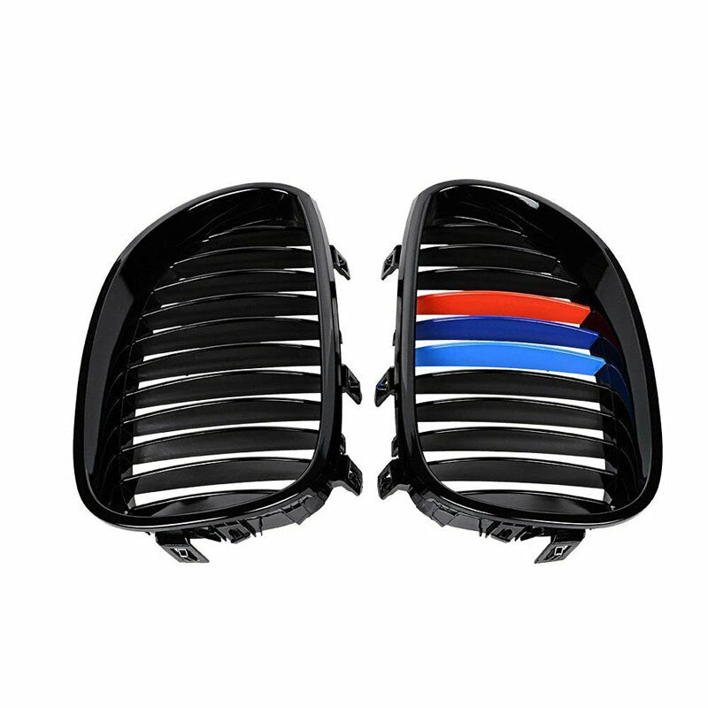 Gloss Black M Color Front Kidney Grille for BMW E60 525i 530i (2003-2010)