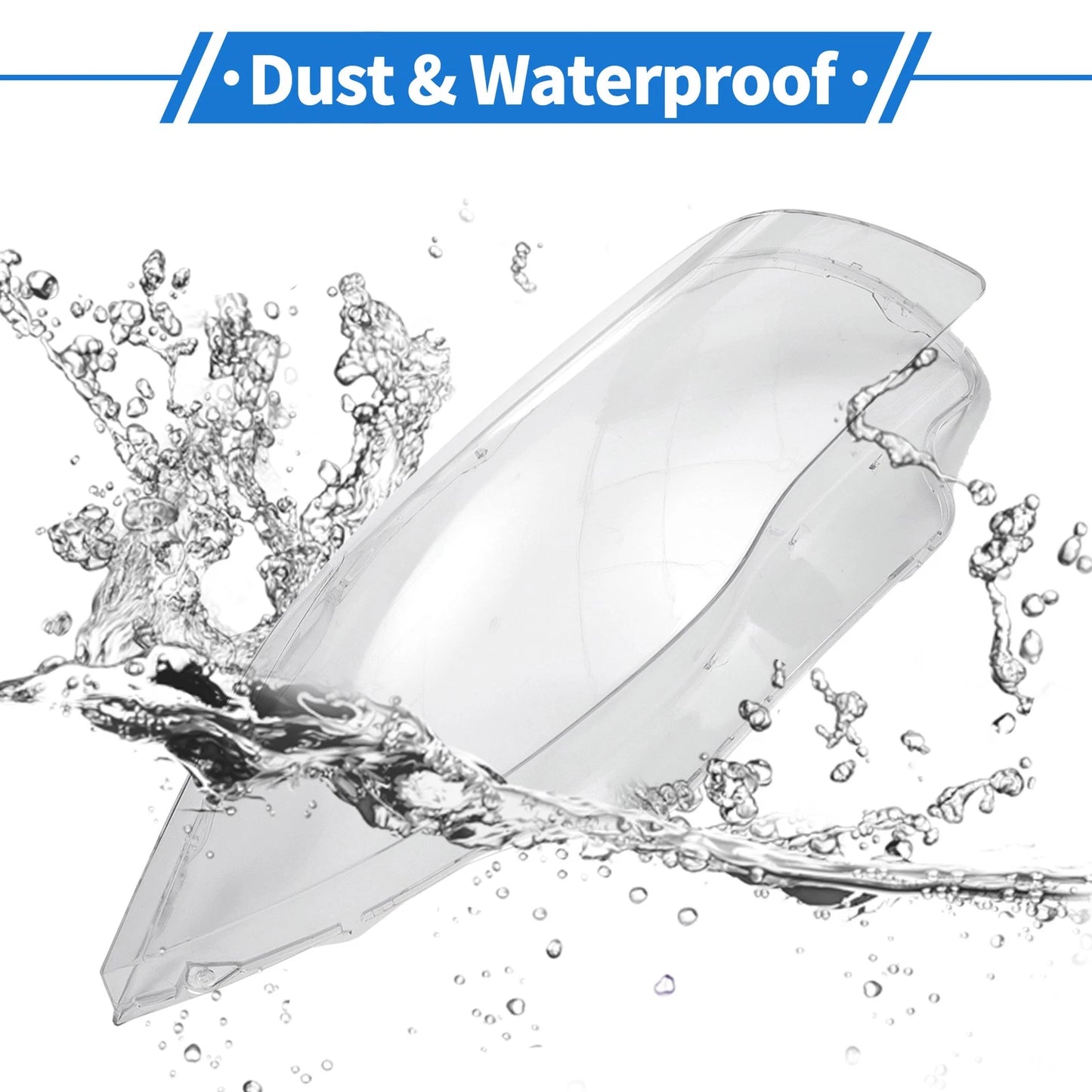 1 Pair Headlight Lens Covers for BMW 120i (2005-2011)