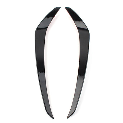 Glossy Black Front Bumper Side Air Vent Trim for VW Golf (2013-2016)
