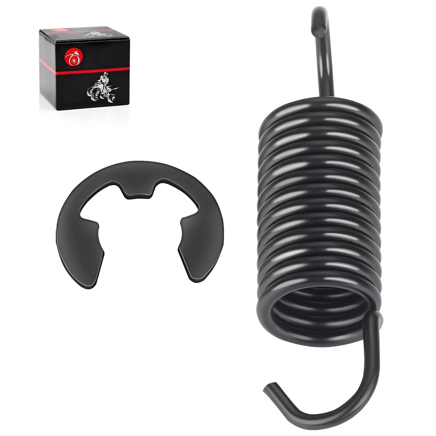 Rear Brake Pedal Spring w/ Circlip for Yamaha Raptor 660 YFM660R (2001-2005)