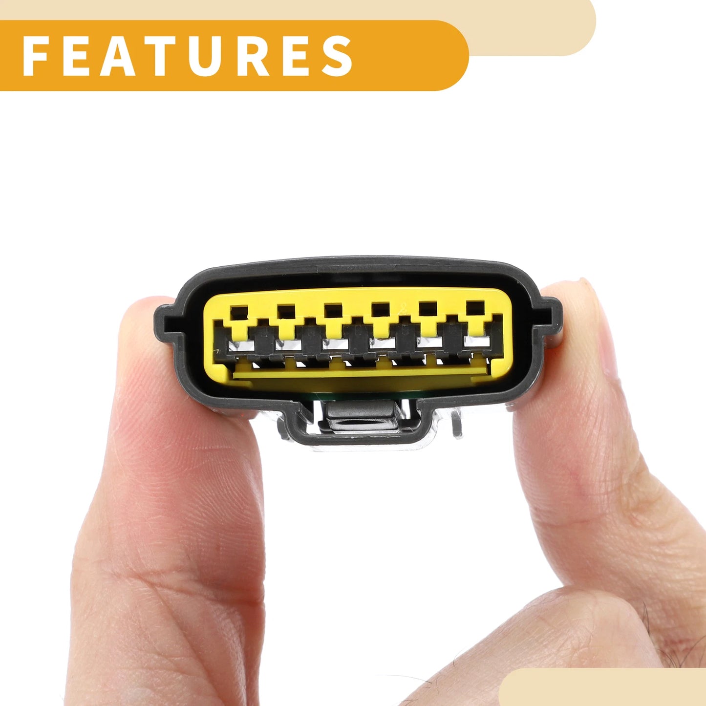 6 Pin Auto Wiring Harness Connector Plug for Nissan