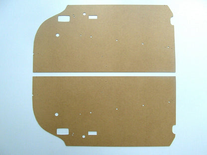 Door Panel Cardboard / 2 x / Door Panel Cardboard for Mercedes-Benz w111 Coupe/Convertible (1968–1971)