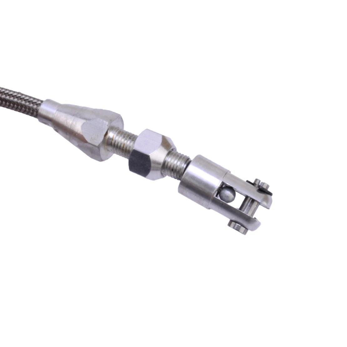 36" Adjustable Throttle Accelerator Cable for Car Stainless Steel Braided