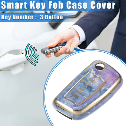 3 x Button Smart Key Fob Case Cover for Nissan Rogue Frontier (2014-2023)