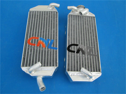 Aluminum Alloy Radiator + Hose Kit (Yellow) for Suzuki RM250 (1999-2000)