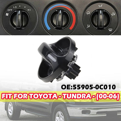 Black AC Climate Control Knob for 2000-2006 Toyota Tundra (2000-2006)