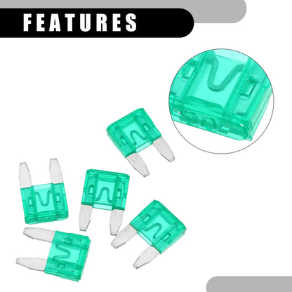 5 x Mini 30AMP APM/ATM Blade Fuses Short Circuit Protection for Car
