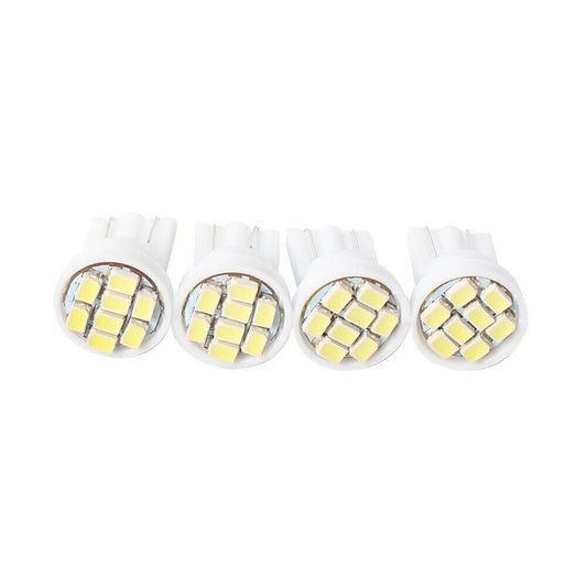 13 x Car White LED Lights for Stock Interior & Dome License Plate Lamps