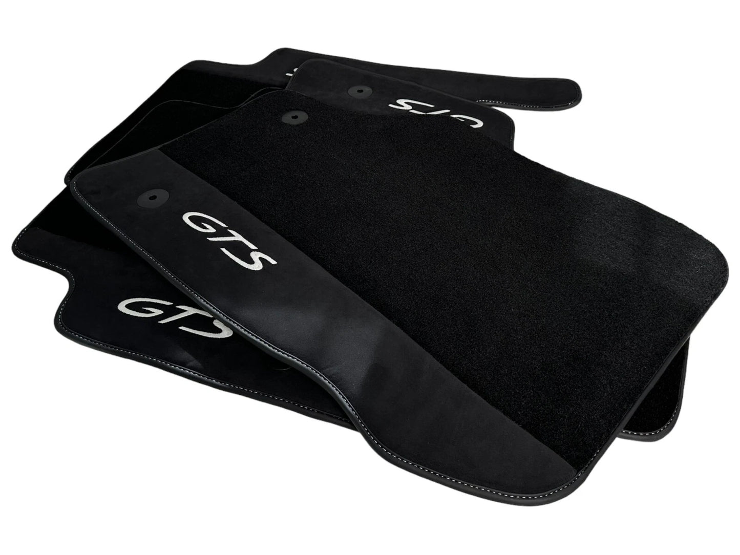Alcantara Leather Floor Mats for Porsche Cayenne 2003-2010 (GTS)
