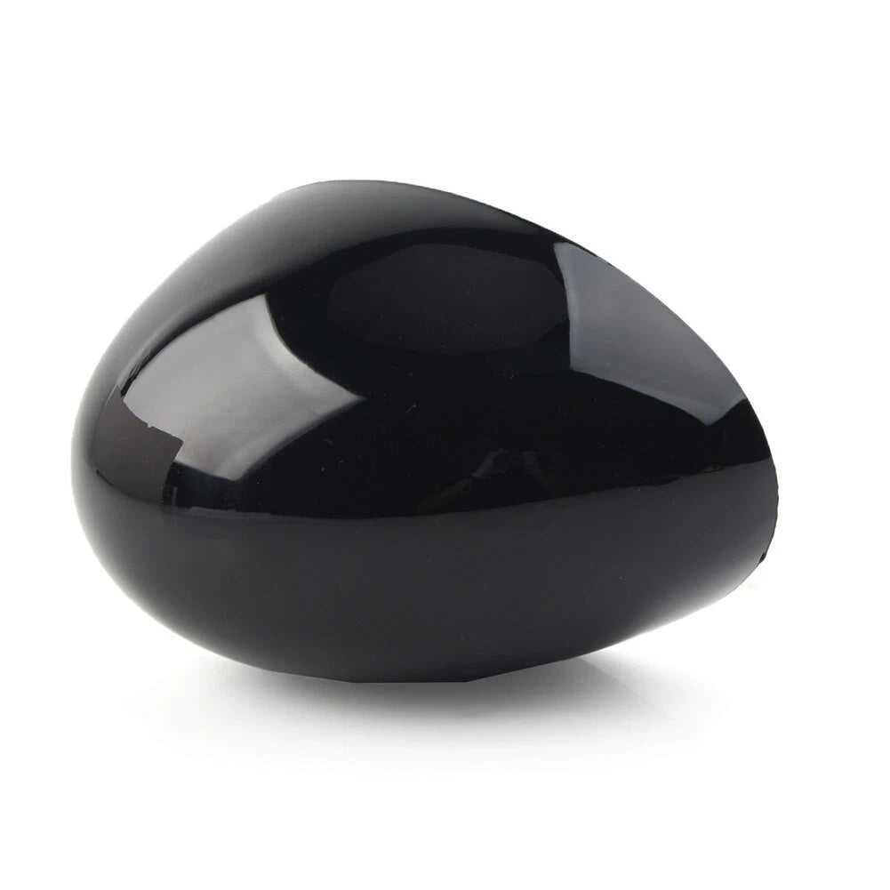 Bright Black Left Door Wing Mirror Cover for Mini R55 R56 R57 R58 R59 R60 R61