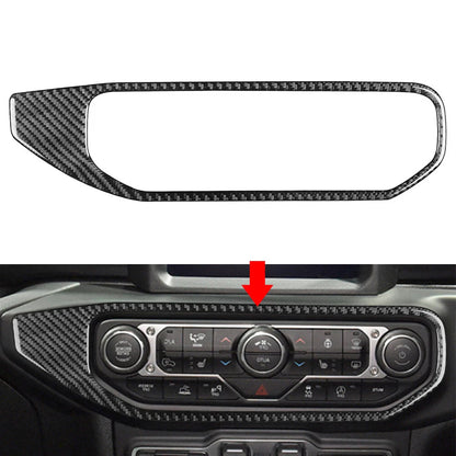 AC Climate Control Cover for Jeep Wrangler JL JLU 4XE Gladiator JT (2018-2023)