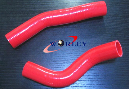Silicone Radiator Hose Kit for Land Cruiser HZJ80 1HZ (1990-1998) RED