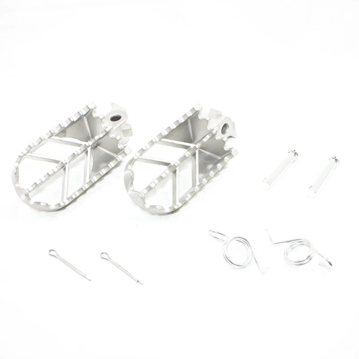 Stainless Steel Foot Pegs for 110cc 125cc 140cc 150cc PIT Trail Dirt Bike