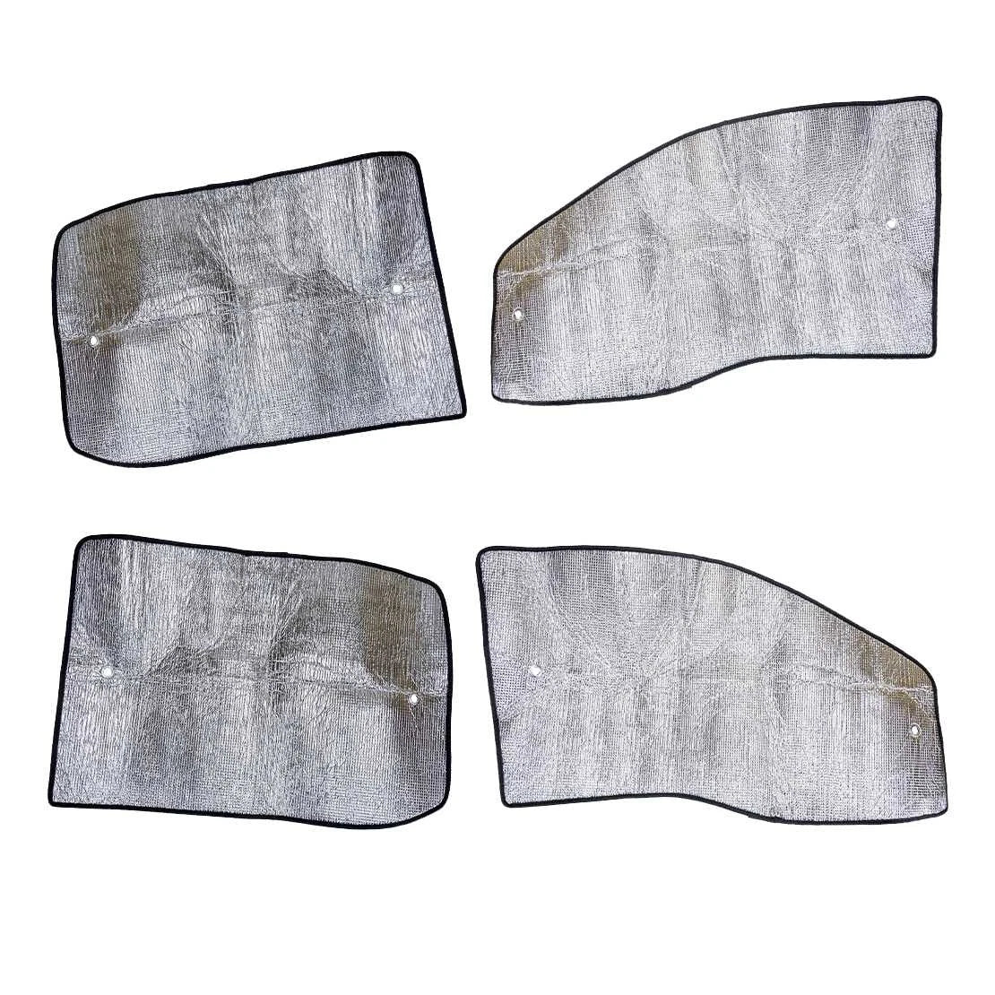 4x Side Window Sun Shade Cover for Ford F-250 (1999-2007)