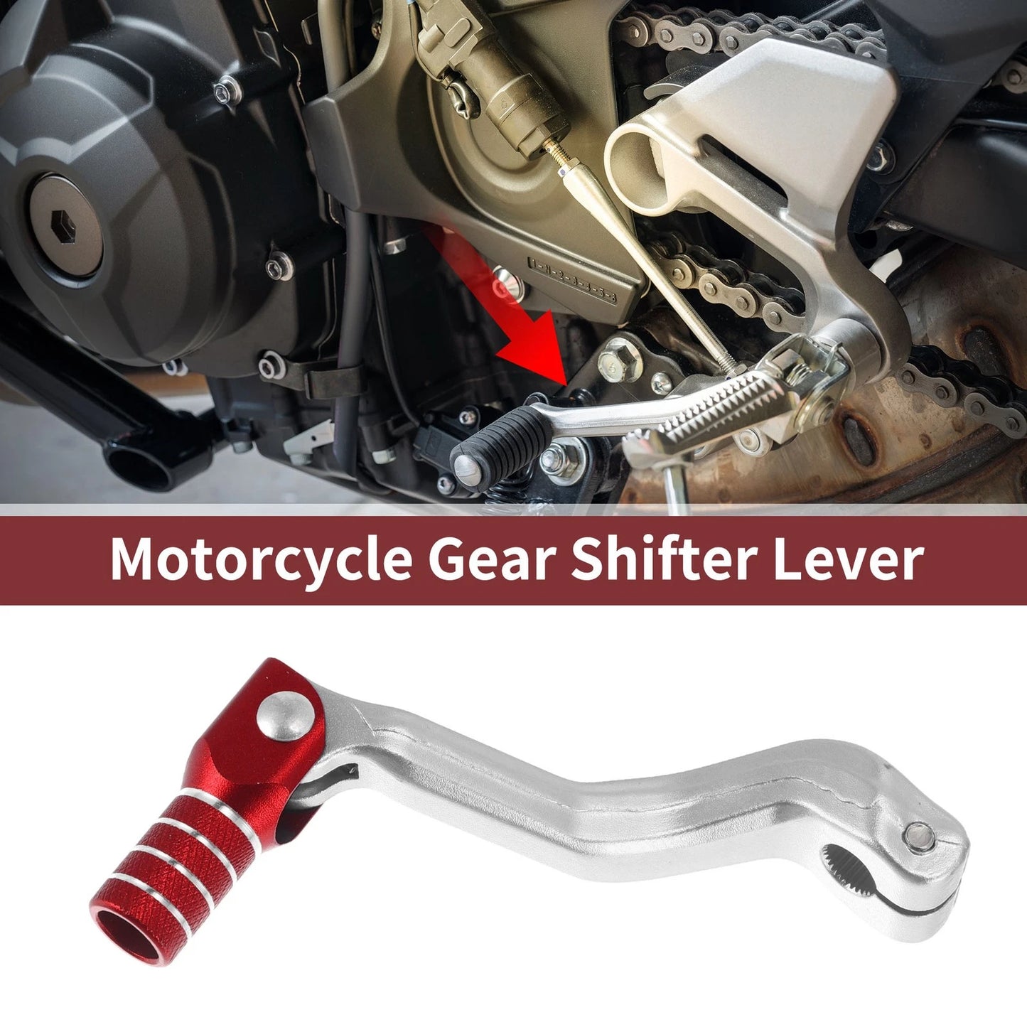 Folding Motorcycle Gear Shifter Lever 1 Pc for Kayo T2
