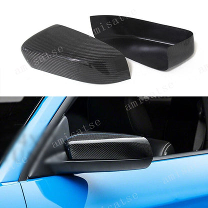 Carbon Fiber Mirror Covers for 2008-2013 Ford Mustang GT/Coupe (2008-2013)