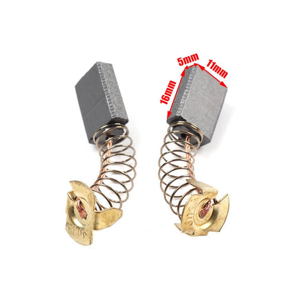 2 x 5x11x16mm Carbon Brushes for Makita CB303 Power Tool Replacement
