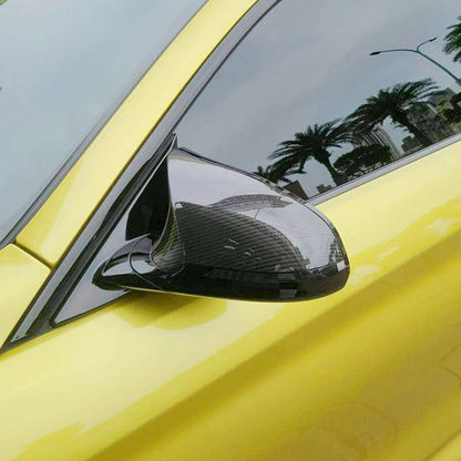 Real Carbon Fiber Replace Side Mirror Cover Caps For BMW M2 M3 M4 F80 F83 15-18