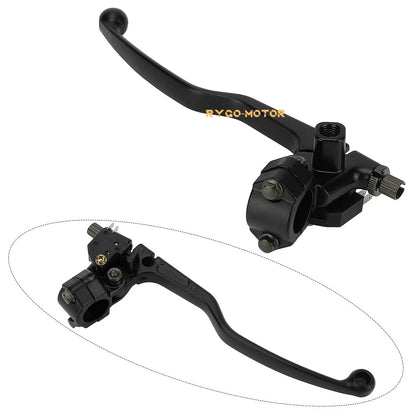 22mm / Handlebar Brake Clutch Lever Master Cylinder Set for Motorcycle
