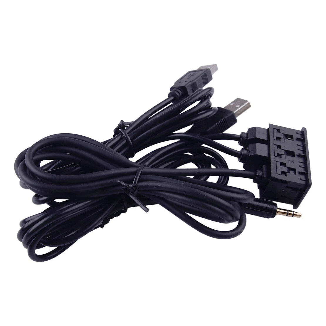 Type-C AUX USB Port Panel Extension Cable Adapter for 1.5M Car Dash